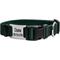 Show in main carousel: GoTags Adjustable Nameplate Personalized Dog Collar, Hunter Green, Large: 18 to 26-in neck, 1-in wide slide 1 of 8