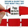 Show in main carousel: GoTags Adjustable Nameplate Personalized Dog Collar, Light Gray, Medium: 14 to 20-in neck, 3/4-in wide slide 3 of 7