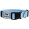 Show in main carousel: GoTags Adjustable Nameplate Personalized Dog Collar, Light Blue, Medium: 14 to 20-in neck, 3/4-in wide slide 1 of 8