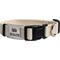 Show in main carousel: GoTags Adjustable Nameplate Personalized Dog Collar, Beige, Small: 11 to 16-in neck, 5/8-in wide slide 1 of 8