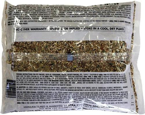 Show full view: ABBA 1900 Exotic Finch Food, 5-lb bag slide 2 of 3