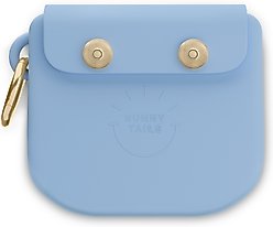 Sunny Tails Snap Dog Treat Pouch, Malibu Blue