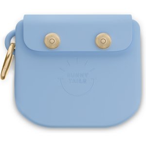 Sunny Tails Snap Dog Treat Pouch, Malibu Blue