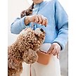 Show in main carousel: Sunny Tails Snap Dog Treat Pouch, Chai Brown slide 2 of 8
