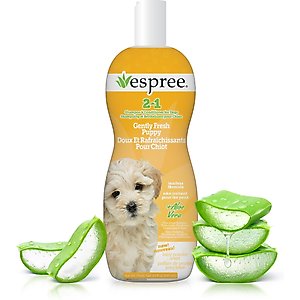 Espree Gentle Fresh Tearless Aloe Vera Dog & Puppy Shampoo & Conditioner, 20-oz bottle