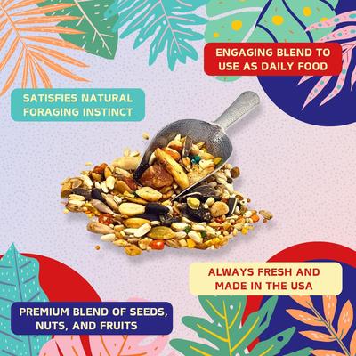 Show full view: ABBA 1400 Premium Bird Food, 5-lb bag slide 3 of 6