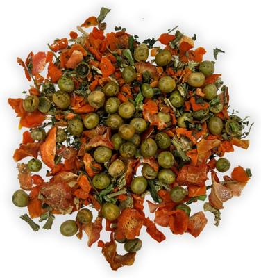 Show full view: Higgins Habitat Natural Snack Carrots, Peas & Greens Small Animal Treats, 3.5-oz bag slide 2 of 4