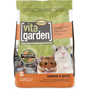 Higgins Vita Garden Timothy Hay & Alfalfa Hay Hamster & Gerbil Food, 2.5-lb bag