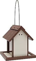 New Age Pet ECOFLEX Feathered Friends Beak Bistro Bird Feeder, Maple slide 2 of 5