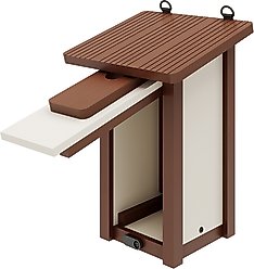 New Age Pet ECOFLEX Feathered Friends Beak Bungalow Bird House, Maple, Small slide 2 of 6