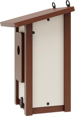 Show full view: New Age Pet ECOFLEX Feathered Friends Beak Bungalow Bird House, Maple, Small slide 4 of 9