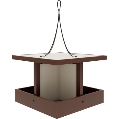 New Age Pet New Age Pet ECOFLEX Feathered Friends Beak Buffet Bird Feeder, Maple