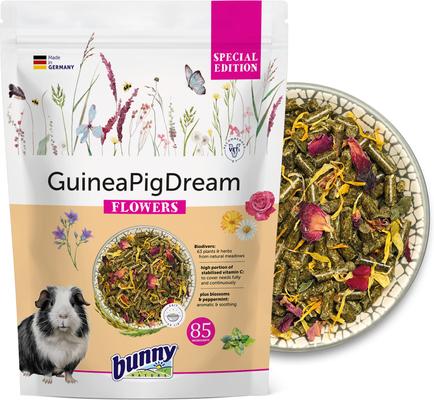 Show full view: Bunny Nature Super Premium Dream Special Edition Flowers Guinea Pig Food, 3.3-lb bag slide 3 of 5
