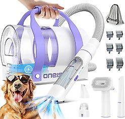OneIsAll Cordless Dog Grooming Vacuum, 5200 mAh