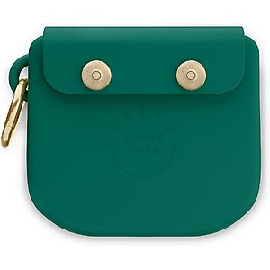 Sunny Tails Snap Dog Treat Pouch, Meadow Green