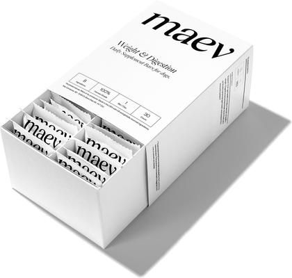 Show full view: MAEV Weight & Digestion Human-Grade Supplement Bars for Dogs, 30 count slide 4 of 9