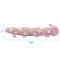 Show in main carousel: Linzy Toys Caterpillar Squeaky Plush Dog Toy, Pink, 20-in slide 5 of 7