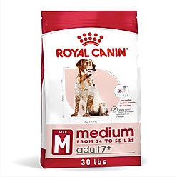 Royal Canin Size Health Nutrition Medium Adult 7+ Dry Dog Food, 30-lb bag
