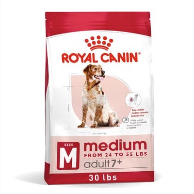 Royal Canin Royal Canin Size Health Nutrition Medium Adult 7+ Dry Dog Food, 30-lb bag