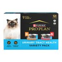 Purina Pro Plan Urinary Tract Health Focus Chicken & Beef & Chicken Variety Pack Cat Food, 5.5-oz can, 2 count, case of 12