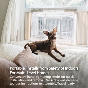 VistaGato Cat Window Catio & Perch