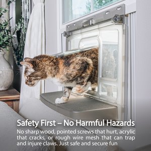 VistaGato Cat Window Catio & Perch