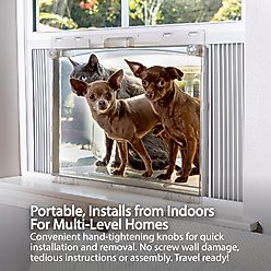 VistaGato VistaCatio Cat Window Catio & Perch slide 2 of 8