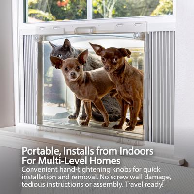 Show full view: VistaGato VistaCatio Cat Window Catio & Perch slide 6 of 11