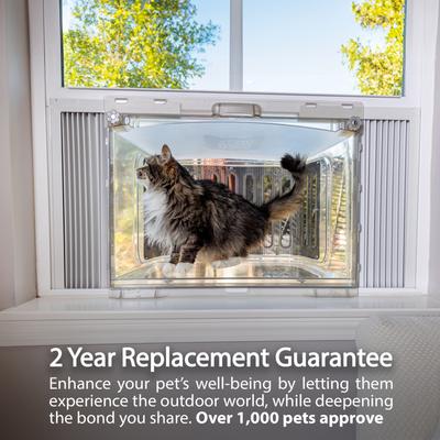 Show full view: VistaGato VistaCatio Cat Window Catio & Perch slide 2 of 11