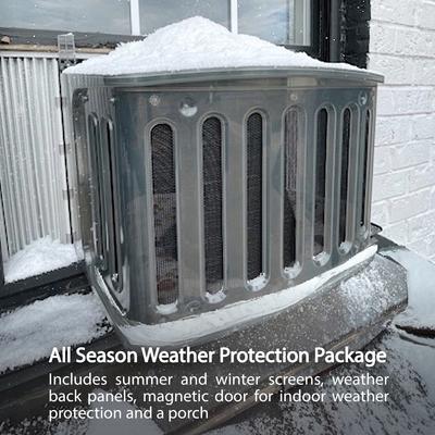 Show full view: VistaGato VistaBella LX Cat Window Catio, Litter Box & Perch slide 5 of 12