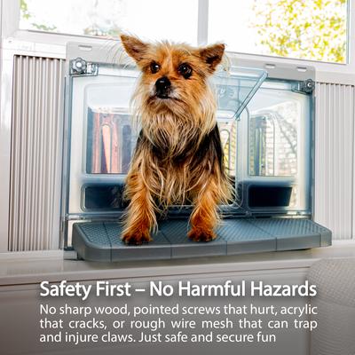 Show full view: VistaGato VistaBella LX Cat Window Catio, Litter Box & Perch slide 4 of 12