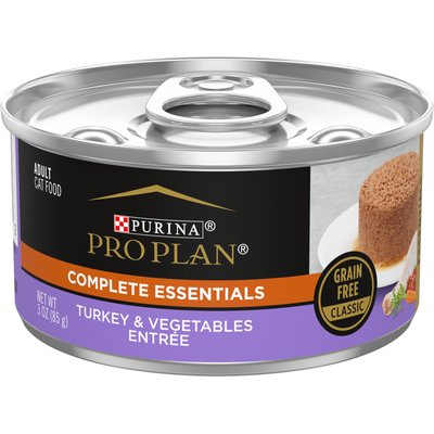 Purina Pro Plan Purina Pro Plan Savor Classic Turkey & Vegetable Cat Food, 3-oz, 24 ct
