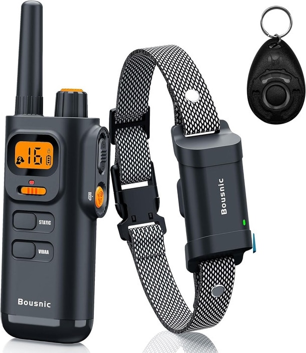 BOUSNIC 4000FT Extra Long Remote Range Waterproof Rechargeable