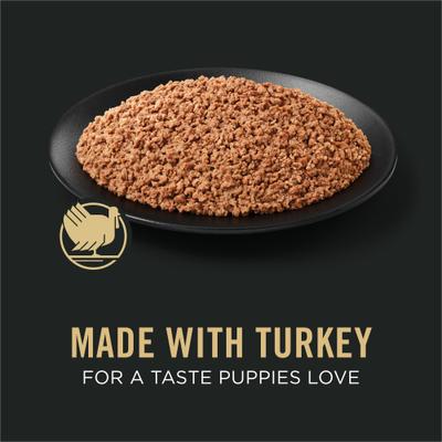 Show full view: Purina Pro Plan Development Puppy Classic Turkey Entree Grain-Free Canned Dog Food, 13-oz, case of 12 slide 5 of 12
