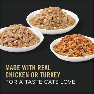 Purina Pro Plan Chicken & Turkey Favorites Variety Pack Canned Cat Food, 3-oz, case of 24