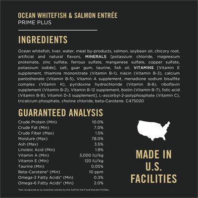 Show full view: Purina Pro Plan Senior Adult 7+ Seafood Favorites Pate Variety Pack Canned Cat Food, 3-oz can, case of 12 slide 8 of 13