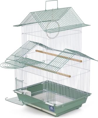 Show full view: Prevue Pet Products Shanghai Parakeet Bird Cage, Green slide 2 of 3
