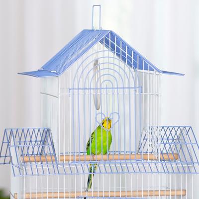 Show full view: Prevue Pet Products Shanghai Parakeet Bird Cage, Light Blue slide 2 of 3