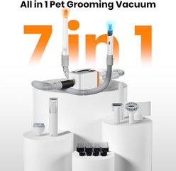PXZEE 7-in-1 Dog & Cat Grooming Kit, White slide 2 of 8
