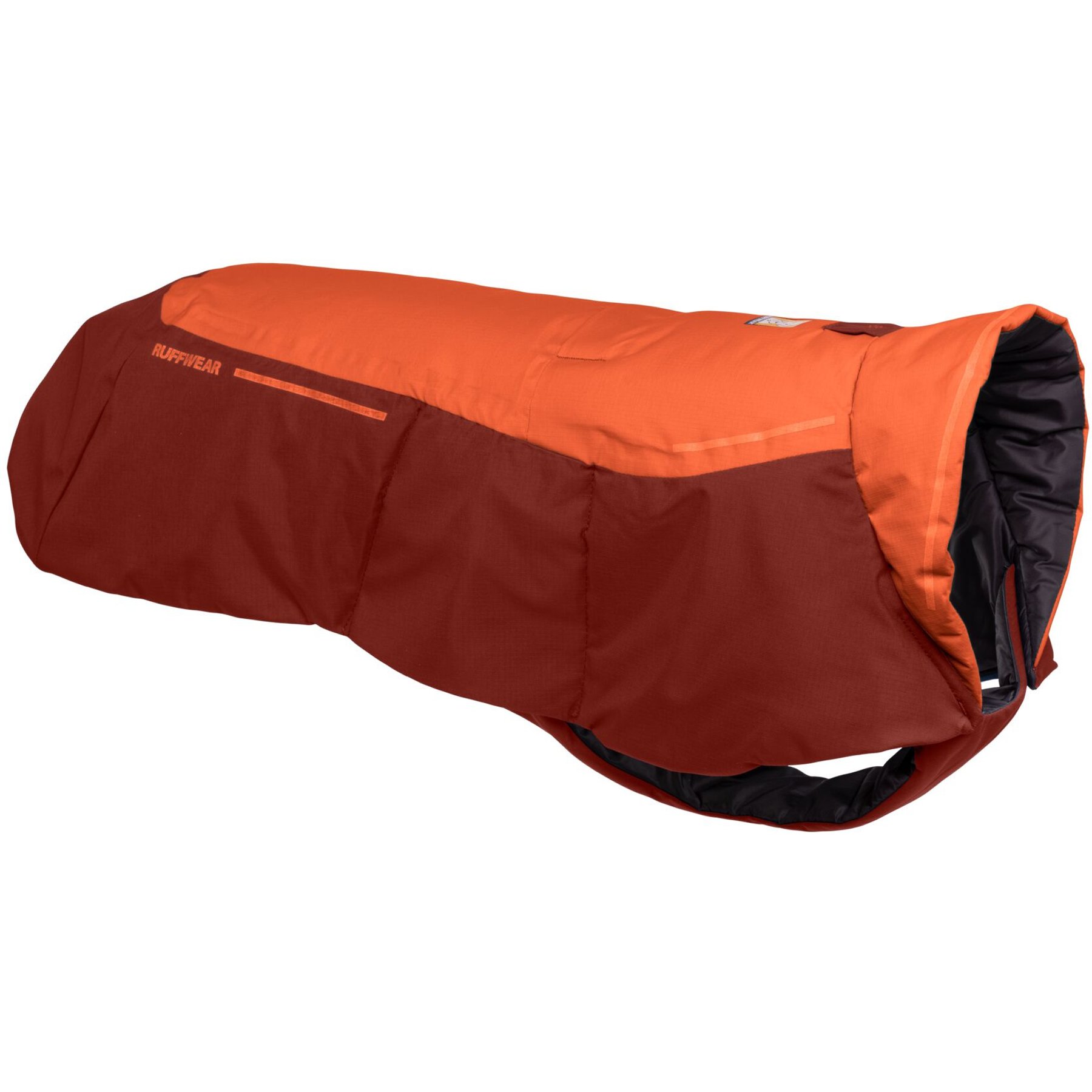 Ruffwear Vert Winter Solid Waterproof Insulated Dog Jacket, Canyonlands Orange, XX-Small