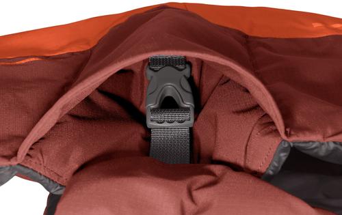Show full view: Ruffwear Vert Winter Solid Waterproof Insulated Dog Jacket, Canyonlands Orange, X-Large slide 3 of 5
