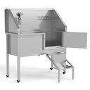 Coziwow Dog Bathing & Washing Station, Silver, 48-in