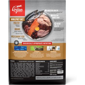 ORIJEN Original Grain-Free High-Protein Premium Dry Cat Food, 12-lb bag