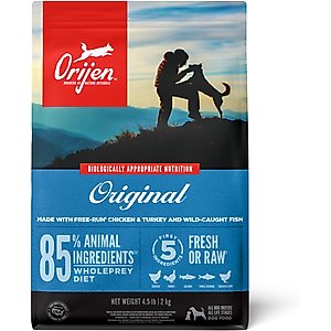 ORIJEN Original Grain-Free High-Protein Dry Dog Food, 4.5-lb bag