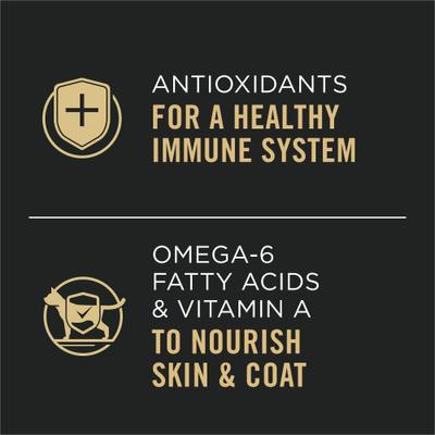 Show full view: Purina Pro Plan Complete Essentials Grain-Free Chicken, Turkey & Beef Variety Pack Wet Cat Food, 3-oz can, case of 24 slide 4 of 12