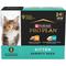 Show in main carousel: Purina Pro Plan Grain-Free Chicken & Liver & Ocean Whitefish & Salmon Variety Pack Wet Kitten Food, 3-oz can, case of 24 slide 1 of 12