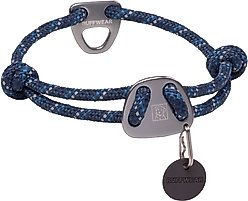 Ruffwear Knot-a-Aurora Teal Dog Collar, 20 to 26-in neck, 1/3-in wide