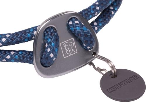 Show full view: Ruffwear Knot-a-Collar Climbing Rope Dog Collar, Blue Moon, 20 to 26-in neck, 1/3-in wide slide 2 of 4