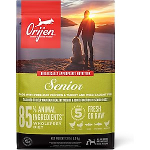 ORIJEN Senior Grain-Free High-Protein Dry Dog Food