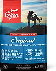 ORIJEN Original Grain-Free High-Protein Dry Dog Food, 13-lb bag